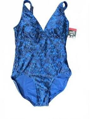 NWT Roots Bathing Suit One-Piece Women's Size 8